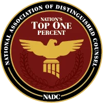 top 1 percent national association of distinguished counsel